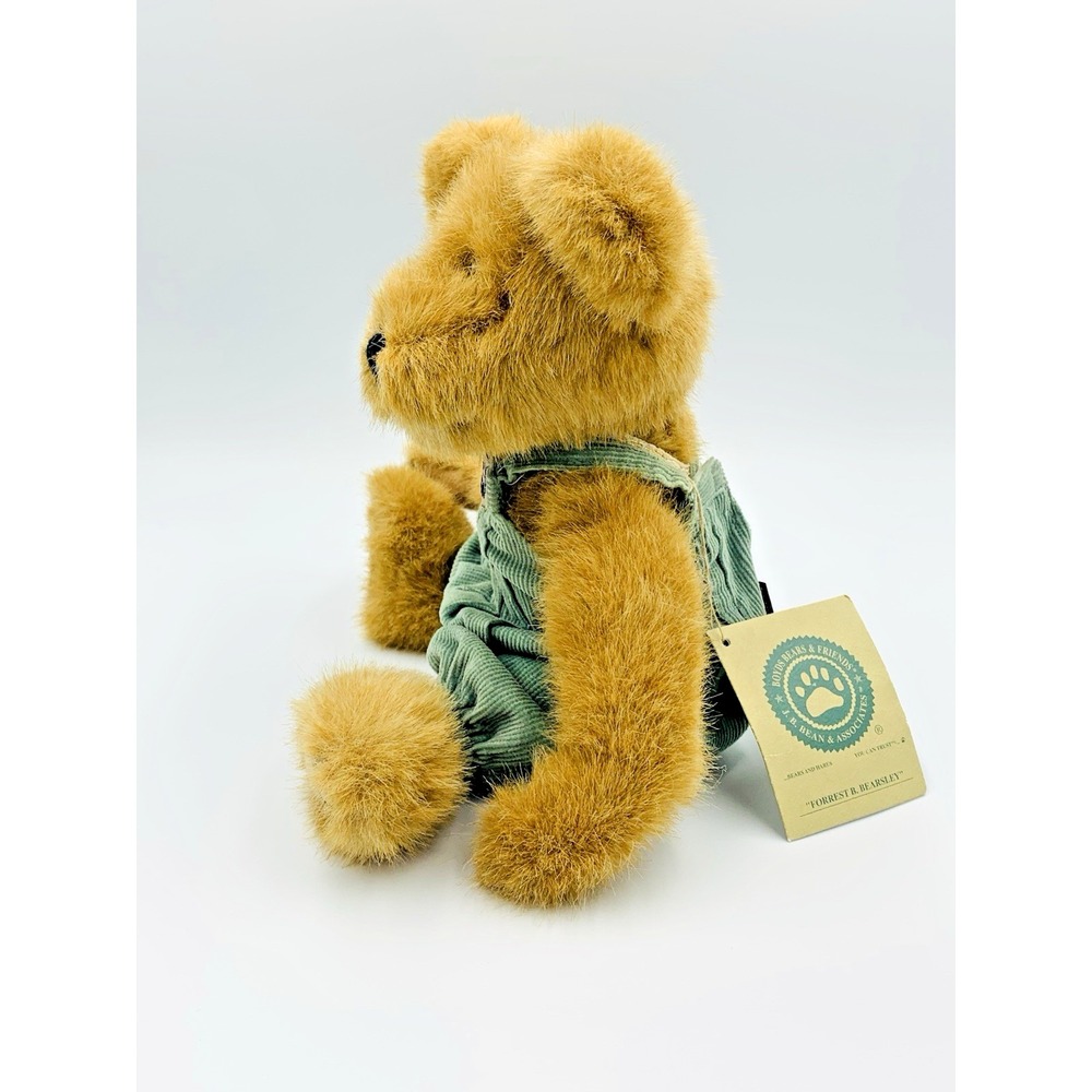 Retired Boyds Bears Forrest B. Bearsley Collectible Plush Jointed Teddy Bear - Picture 4 of 10
